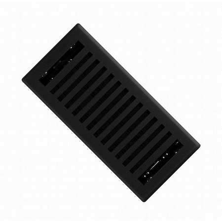 Tool Floor Register, Black Iron - 2.25 x 12 in. TO2144923